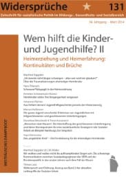 Cover von Wem hilft die Kinder- und Jugendhilfe? II