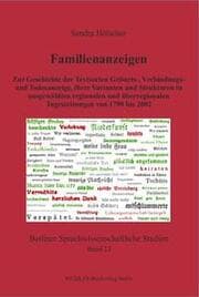 Cover von Familienanzeigen
