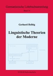 Cover von Linguistische Theorien der Moderne