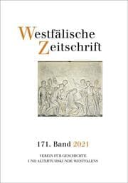 Cover von Westfälische Zeitschrift 171. Band 2021