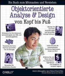 Cover von Objektorientierte Analyse & Design von Kopf bis Fuß