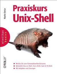 Cover von Praxiskurs Unix-Shell