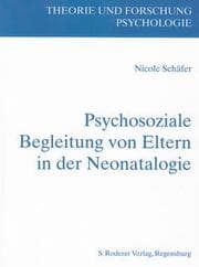 Cover von Psychosoziale Begleitung von Eltern in der Neonatologie