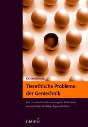 Cover von Tierethische Probleme der Gentechnik