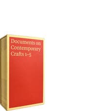 Cover von DOCUMENTS ON CONTEMPORARY CRAFTS 1-5