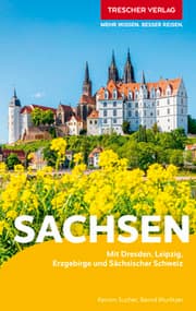 Cover von TRESCHER Reiseführer Sachsen