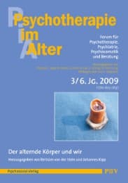 Cover von Psychotherapie im Alter Nr.23: Der alternde Körper und wir, herausgegeben von Bertram von der Stein und Johannes Kipp