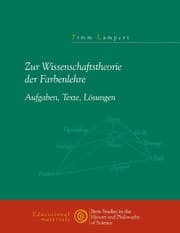 Cover von Zur Wissenschaftstheorie der Farblehre