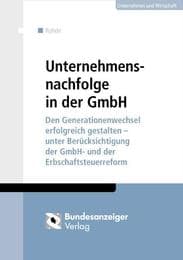 Cover von Unternehmensnachfolge in der GmbH