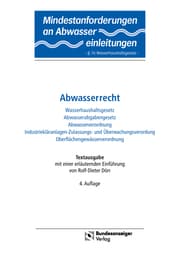 Cover von Abwasserrecht