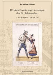 Cover von Die französische Opéra-comique des 18. Jahrhunderts