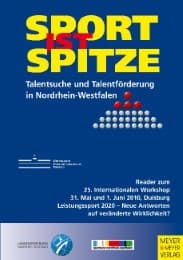 Cover von Sport ist Spitze - Leistungssport 2020: Neue Antworten auf veränderte Wirklichkeit