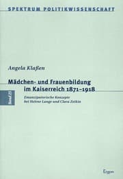 Cover von Mädchen- und Frauenbildung im Kaiserreich 1817-1918