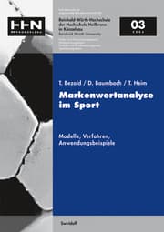 Cover von Markenwertanalyse im Sport