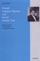 Cover von Fremd meinem Namen und fremd meiner Zeit
