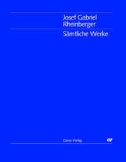 Cover von Josef Gabriel Rheinberger: Chorballaden III a für gemischte Stimmen und Orchester oder Klavier