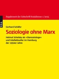 Cover von Soziologie ohne Marx