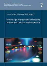 Cover von Psychologie menschlichen Handelns: Wissen und Denken - Wollen und Tun