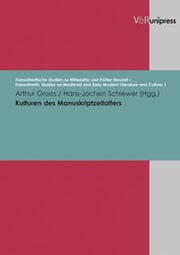 Cover von Kulturen des Manuskriptzeitalters