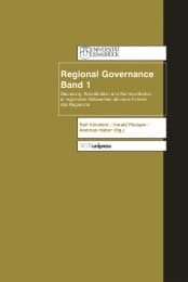 Cover von Regional Governance 1