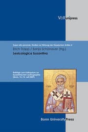 Cover von Lexicologica byzantina