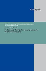 Cover von Grundlagen des postmortalen Persönlichkeitsschutzes