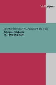 Cover von Johnson-Jahrbuch Bd. 15 / 2008