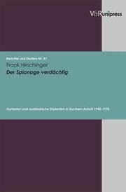 Cover von Der Spionage verdächtig