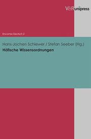 Cover von Höfische Wissensordnungen