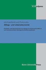 Cover von Alltags- und Lebensökonomie