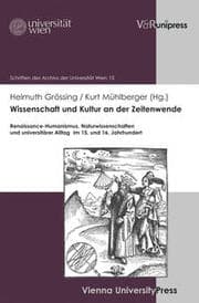 Cover von Wissenschaft und Kultur an der Zeitenwende