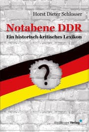 Cover von Notabene DDR