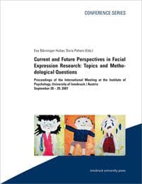 Cover von Current and Future Perspectives in Facial Expression Research: Topics and Medological Questions