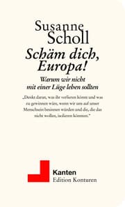 Cover von Schäm dich, Europa! 2. Auflage