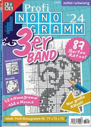Cover von Profi-Nonogramm 3er-Band Nr. 24