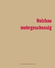 Cover von Holzbau - mehrgeschossig