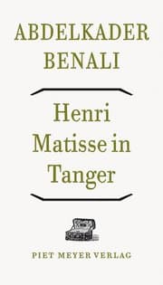 Cover von Henri Matisse in Tanger
