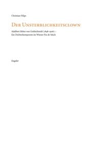 Cover von Der Unsterblichkeitsclown