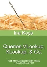 Cover von Queries, VLookup, XLookup,& Co.