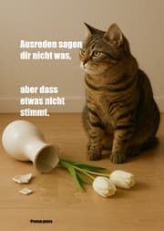 Cover von Ausreden sagen dir nicht was - aber dass etwas nicht stimmt