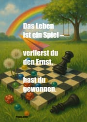 Cover von Das Leben ist ein Spiel - verlierst du den Ernst, hast du gewonnen