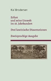 Cover von Erfurt und seine Umwelt im 18. Jahrhundert