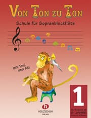 Cover von Von Ton zu Ton 1 (deutsche Griffweise)