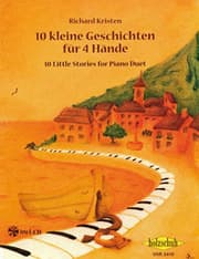 Cover von 10 kleine Geschichten für 4 Hände