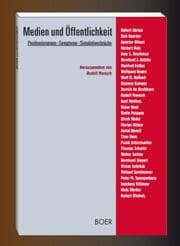 Cover von Medien und Öffentlichkeit