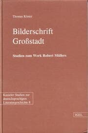Cover von Bilderschrift der Grossstadt