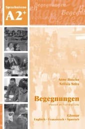 Cover von Begegnungen Deutsch als Fremdsprache A2+: Glossar