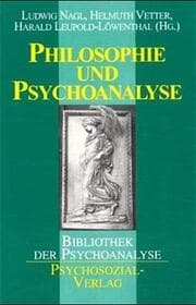 Cover von Philosophie und Psychoanalyse