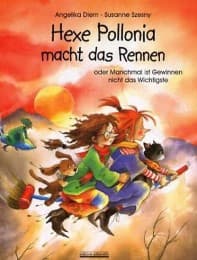 Cover von Hexe Pollonia macht das Rennen