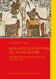 Cover von Meta-Ontologie Egyptienne du -IIIe millenaire